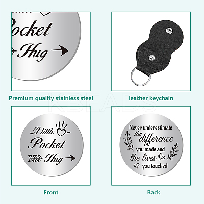 2Pcs 2 Style PU Leather Guitar Clip AJEW-CN0001-21B-1