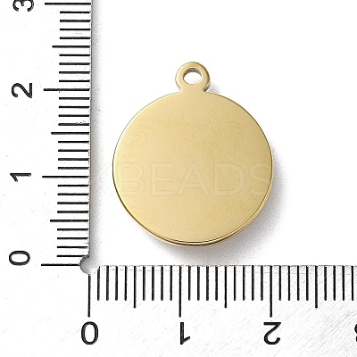 PVD Vacuum Plating 316 Stainless Steel Pendants STAS-C090-06G-03-1