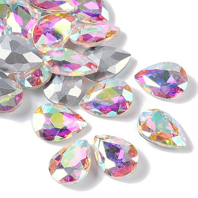 Glass Pointed Back Rhinestone LS-RGLA-Q001-8-1