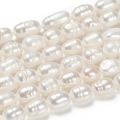 Natural Cultured Freshwater Pearl Beads Strands X-PEAR-N012-05G-1