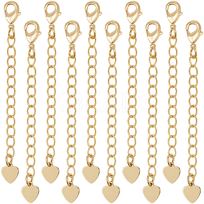 20Pcs Brass Chain Extender KK-BBC0022-89-1