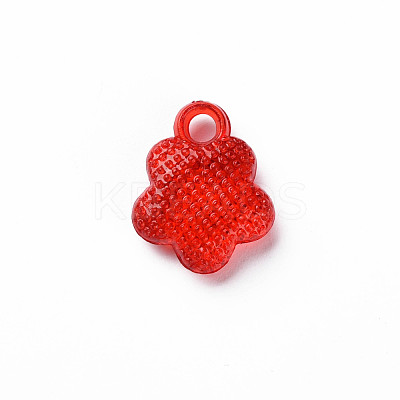 Transparent Acrylic Pendants MACR-N013-041-1