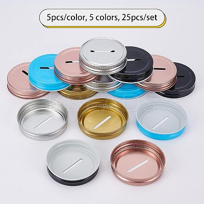 Tinplate Coin Slot Bank Lids FIND-FG0001-06-1