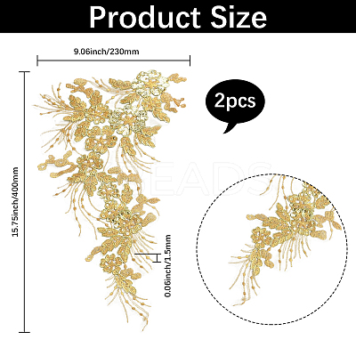 Polyester Lace for Clothing Decoration FIND-WH20040-11D-1