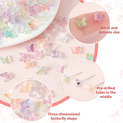 10 Sets 5 Colors Glitter Glass Cabochons MRMJ-GA0001-22-1