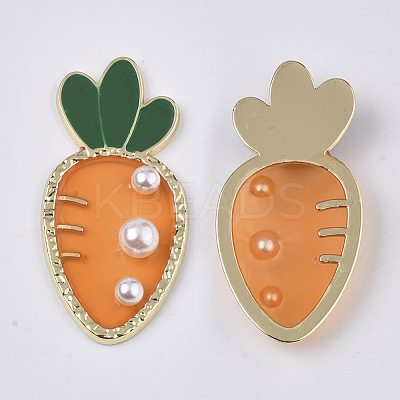 Epoxy Resin Cabochons RESI-N019-08-1