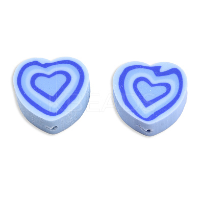 Handmade Polymer Clay Beads CLAY-ZX006-13H-1