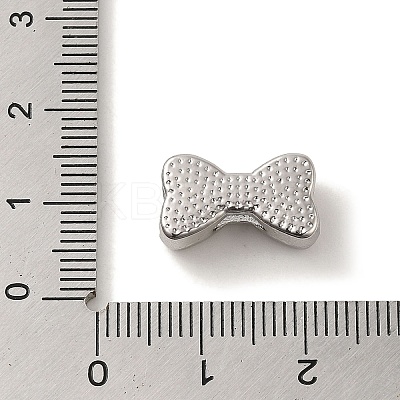 Rack Plating Alloy Beads PALLOY-P304-25P-1