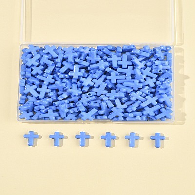 200Pcs Opaque Acrylic Beads SACR-FS0001-39G-1