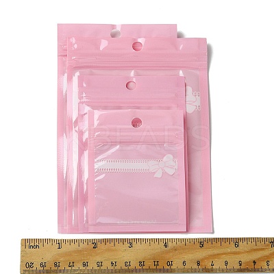 40Pcs 4 Styles Plastic Packaging Resealable Bags OPP-FS0001-04-1
