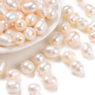 Grade B Natural Cultured Freshwater Pearl Beads PEAR-ZX002-1