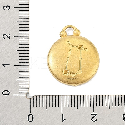 Real 18K Gold Plated Tone 304 Stainless Steel Pendants STAS-K291-01G-05-1
