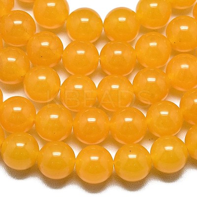 Natural Malaysia Jade Beads Strands G-L645-C01-8mm-23-1