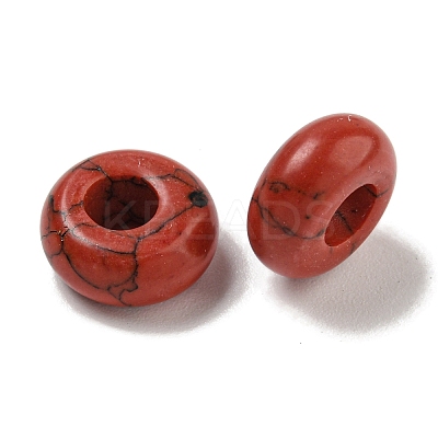 Dyed Synthetic Red Turquoise Beads G-Q173-03A-05-1