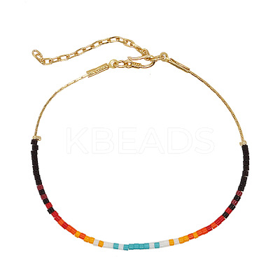 Bohemian Glass Seed Bead Beaded Bracelets for Women ZS2155-1-1