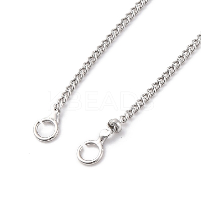 Brass Satellite Chain Necklace Making NJEW-D302-81P-1