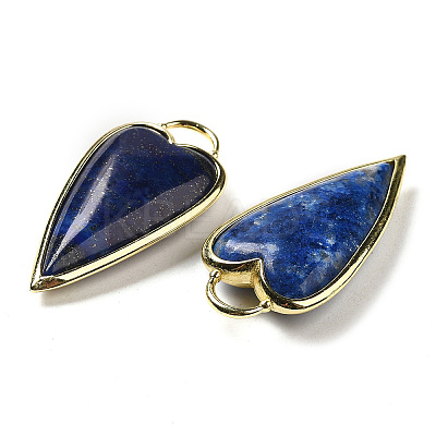 Natural Lapis Lazuli Pendants G-K347-01G-02-1