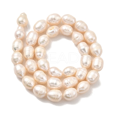 Natural Cultured Freshwater Pearl Beads Strands PEAR-I007-01F-04A-1