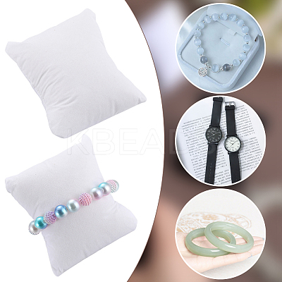 4Pcs Lint Bracelet Watch Pillow Jewelry Displays BDIS-BBC0001-07B-1