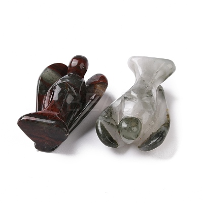 Gemstone Display Angel Decor Healing Stones G-O200-03H-1