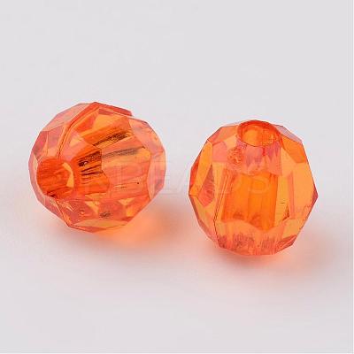 Transparent Acrylic Beads DB10MM-08-1