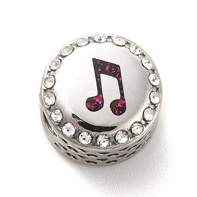 304 Stainless Steel European Beads STAS-D180-14P-1