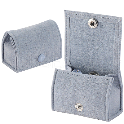 1Pc Arch Velvet Jewelry Storage Boxes CON-GF0001-17C-1