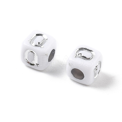 Opaque Acrylic Beads OACR-D282-06Q-1