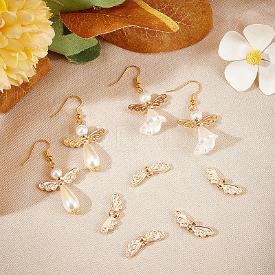 24Pcs Rack Plating Brass Beads KK-BBC0007-57-1