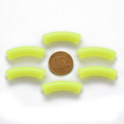 Opaque Acrylic Beads MACR-S372-002B-S023-1