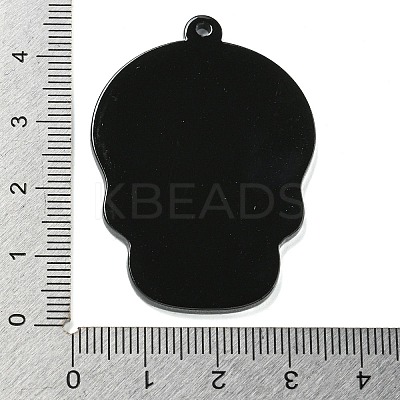 Halloween Theme Printed Acrylic Pendants SACR-F013-02B-1