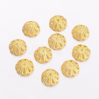 Brass Bead Caps EC131-G-1