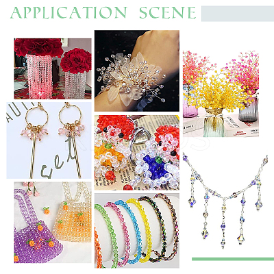 1300~1500Pcs 10 Colors Imitation Austrian Crystal Bicone Beads GLAA-PH0001-63-1