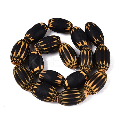 Handmade Millefiori Glass Barrel Beads LS-LA-N002-15C-1