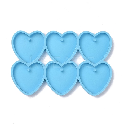 Heart Pendant Silicone Molds LS-DIY-F109-13-1