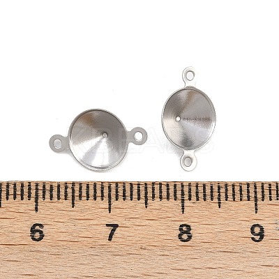 304 Stainless Steel Connector Charms STAS-B108-02P-01-1