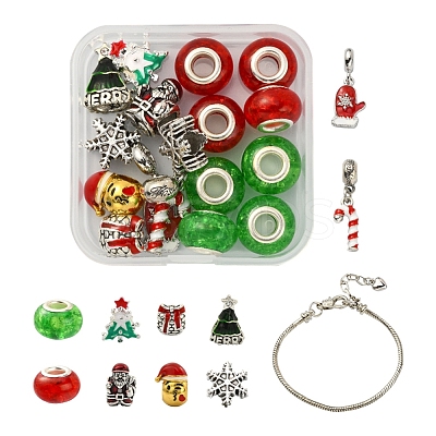 DIY European Bracelet Making Kit DIY-YW0005-87-1