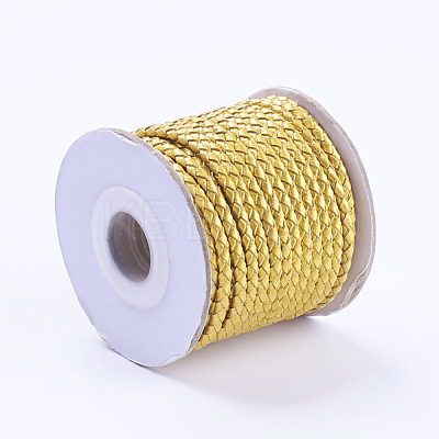 Round Braided Cowhide Cords WL-L009-01Z-1
