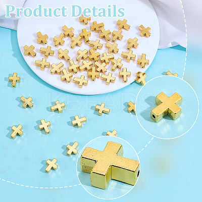 50Pcs Tibetan Style Alloy Beads TIBEB-ME0001-01AG-1
