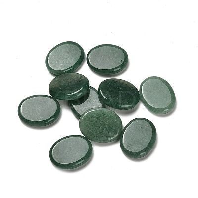 Natural Green Aventurine Cabochons G-C166-02G-1