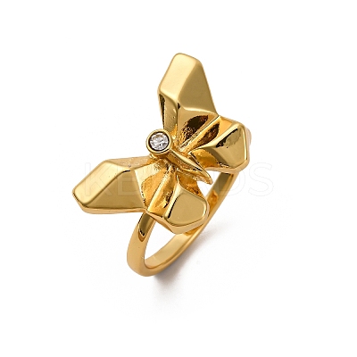304 Stainless Steel Adjustable Cuff Rings for Women RJEW-B131-01C-1