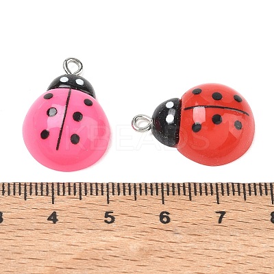 Opaque Resin with Alloy Pendants RE-CBA14F0-04-1