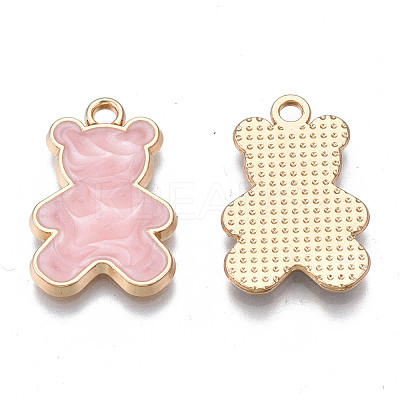 Alloy Enamel Pendants PALLOY-N170-018B-NR-1