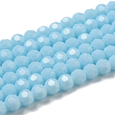 Opaque Glass Beads Stands EGLA-A035-P6mm-D10-1