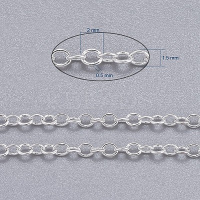 Brass Cable Chains CHC-034Y-S-NF-1