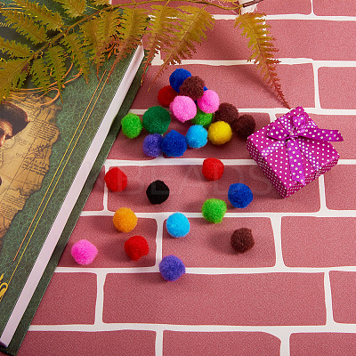 DIY Pom Pom Ball Decoration Making Kits DIY-SZ0001-39B-1