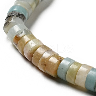 Natural Amazonite Heishi Beads Strands G-I326-08-1