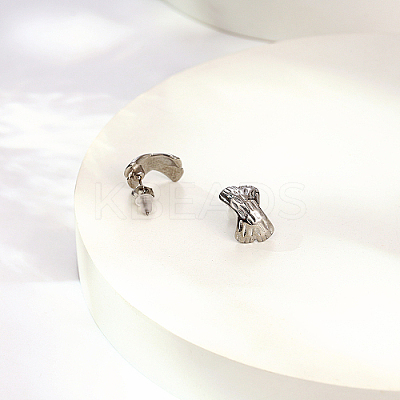304 Stainless Steel Stud Earrings MX8360-2-1