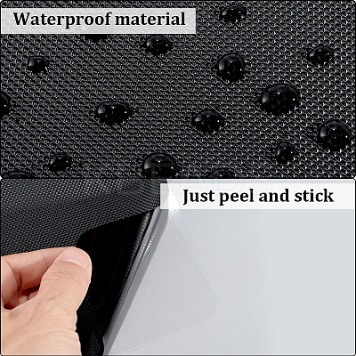8Pcs 2 Styles PEVA Rubber Anti-Slip Hexagonal Phone Grip Tape Stickers for Phones AJEW-SP0002-64A-02-1