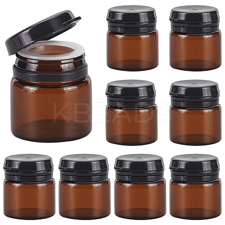 Glass Portable Cream Jar LS-MRMJ-WH0064-48A-1